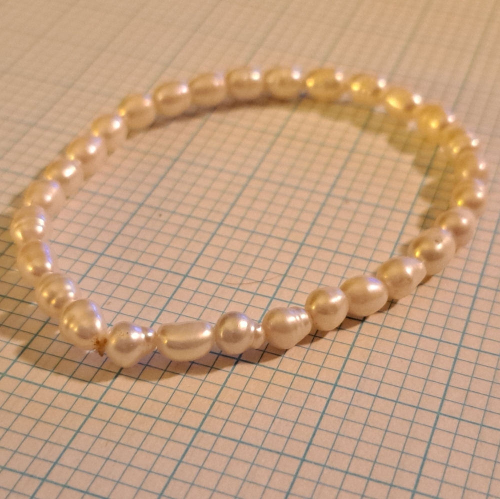 Elegant Potato Pearl Bracelet